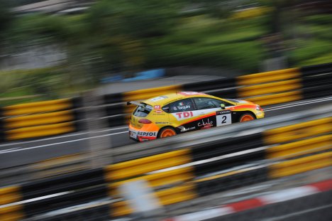 Gabriele Tarquini da han vandt mesterskabet i Macau